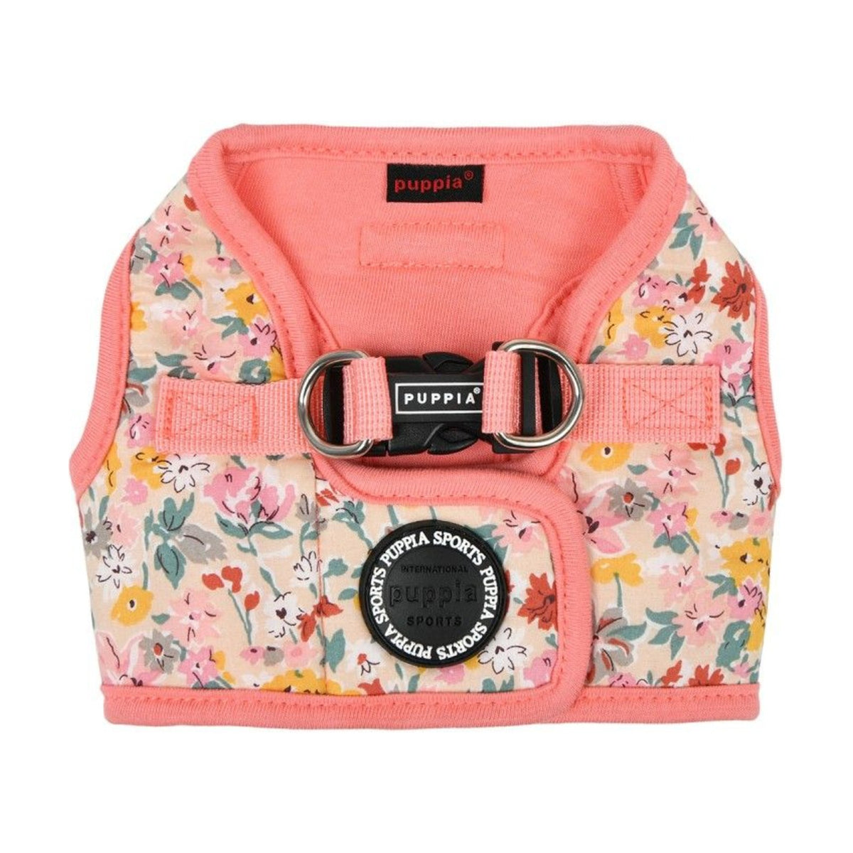 PUPPIA Harnais veste Lita – Harnais fleuri en coton pour petit chien – photo 7