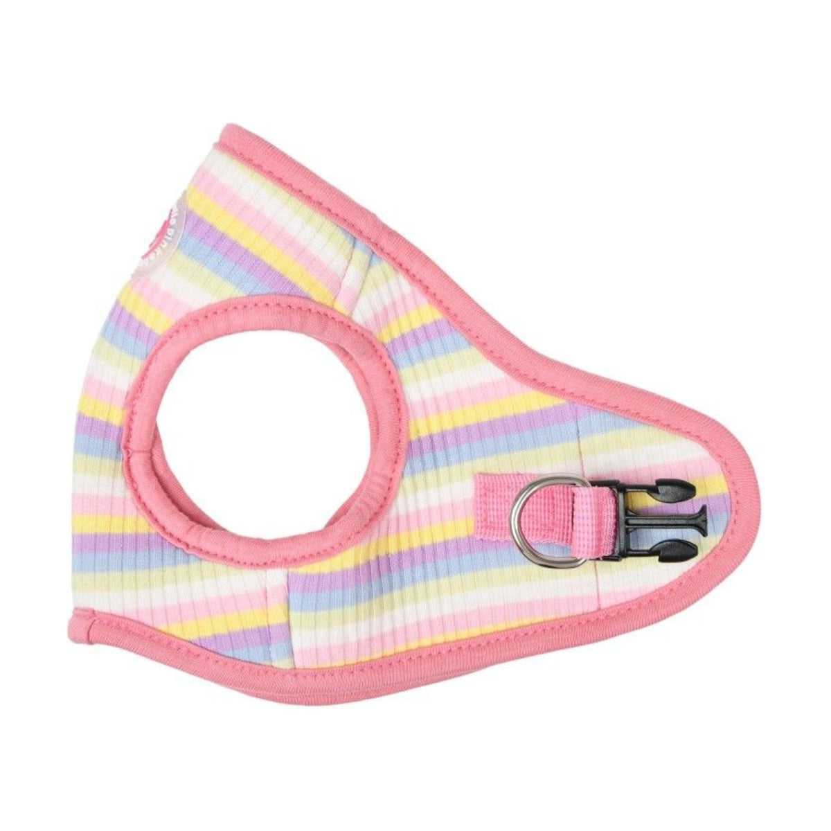 PINKAHOLIC Harnais veste Maire – Harnais rayé arc-en-ciel pour petit chien – photo 2