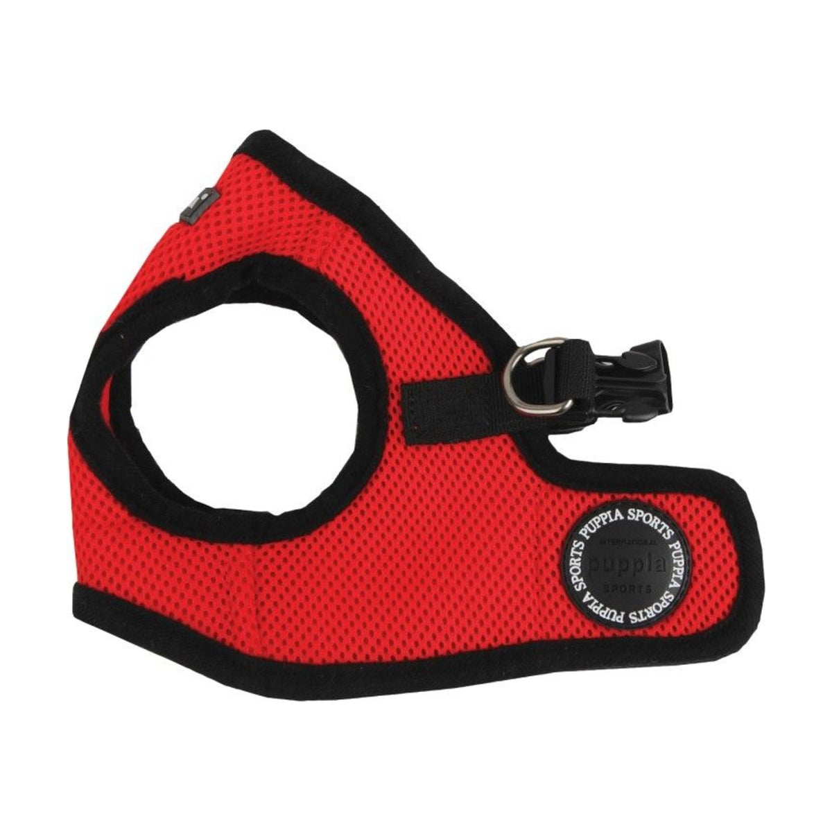 PUPPIA Harnais veste Soft – Harnais gilet pour petit chien, rouge – photo 1