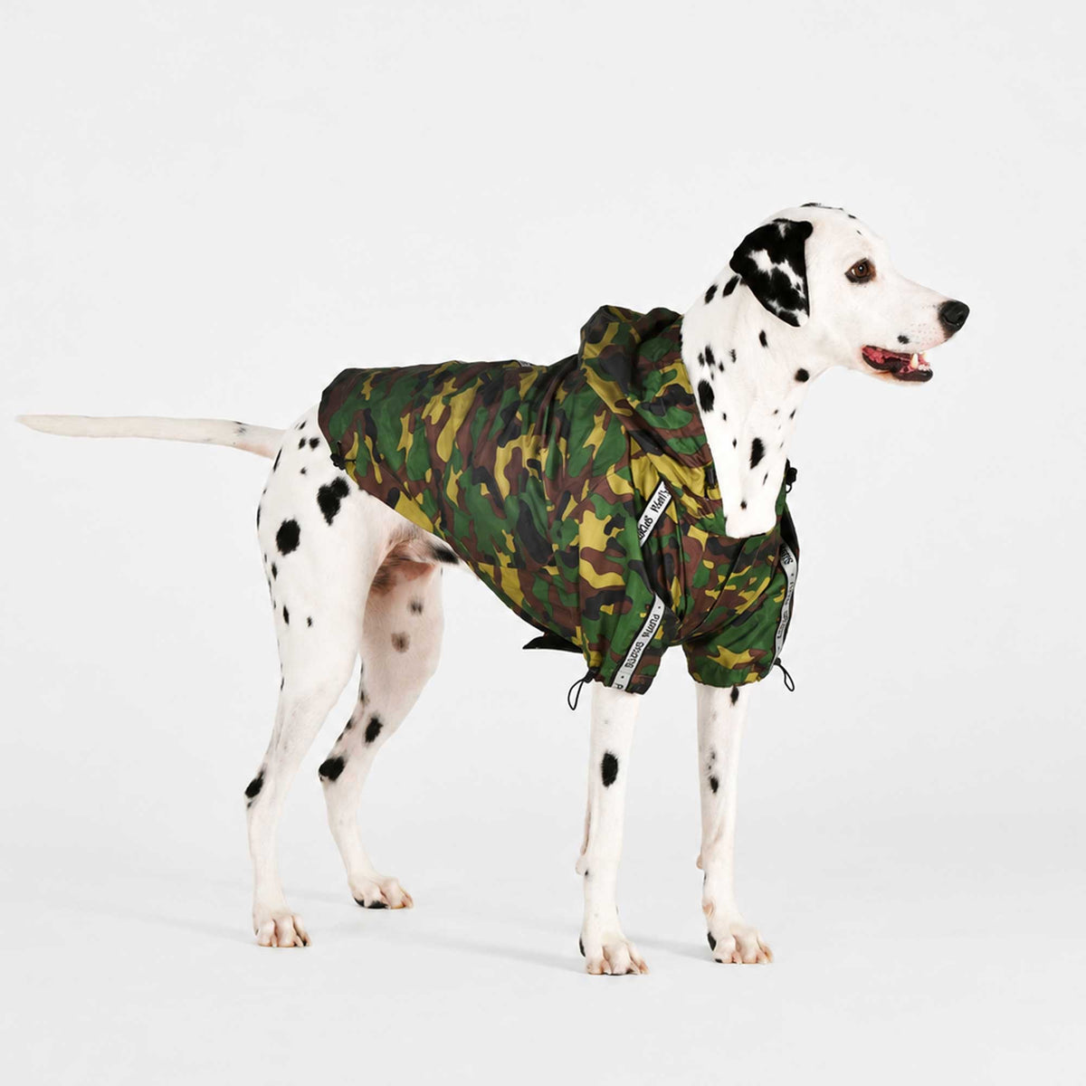 PUPPIA Imperméable Base Jumper – Imperméable à capuche pour chien, camouflage – photo 3