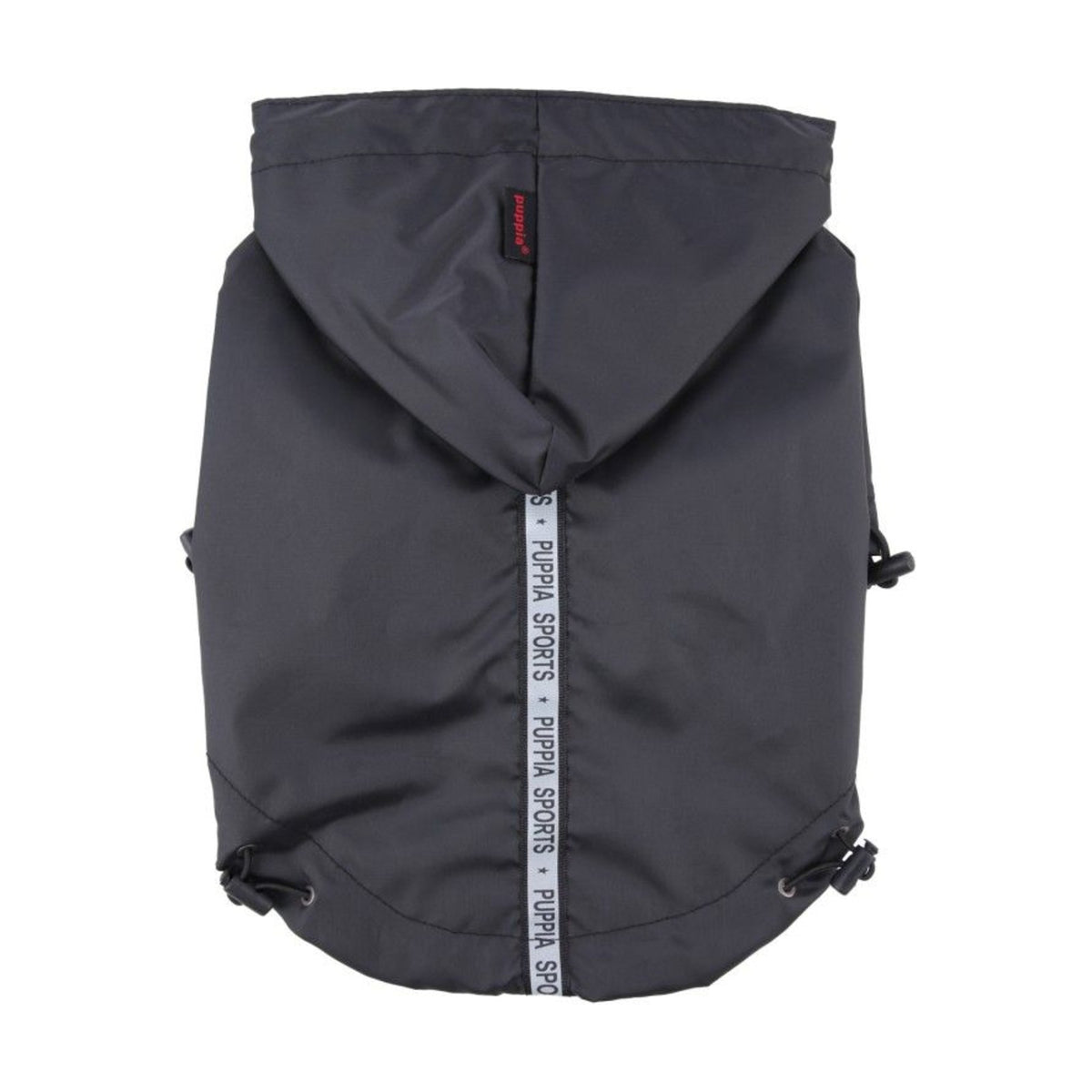 PUPPIA Imperméable Base Jumper – Imperméable à capuche pour chien, s - dos 17/19 cm, poitrail 32/34 cm, cou 22/23 cm, m - dos 24/26 cm, poitrail 38/42 cm, cou 25/27 cm ou l - dos 27/29 cm, poitrail 44/48 cm, cou 29/31 cm – photo 1