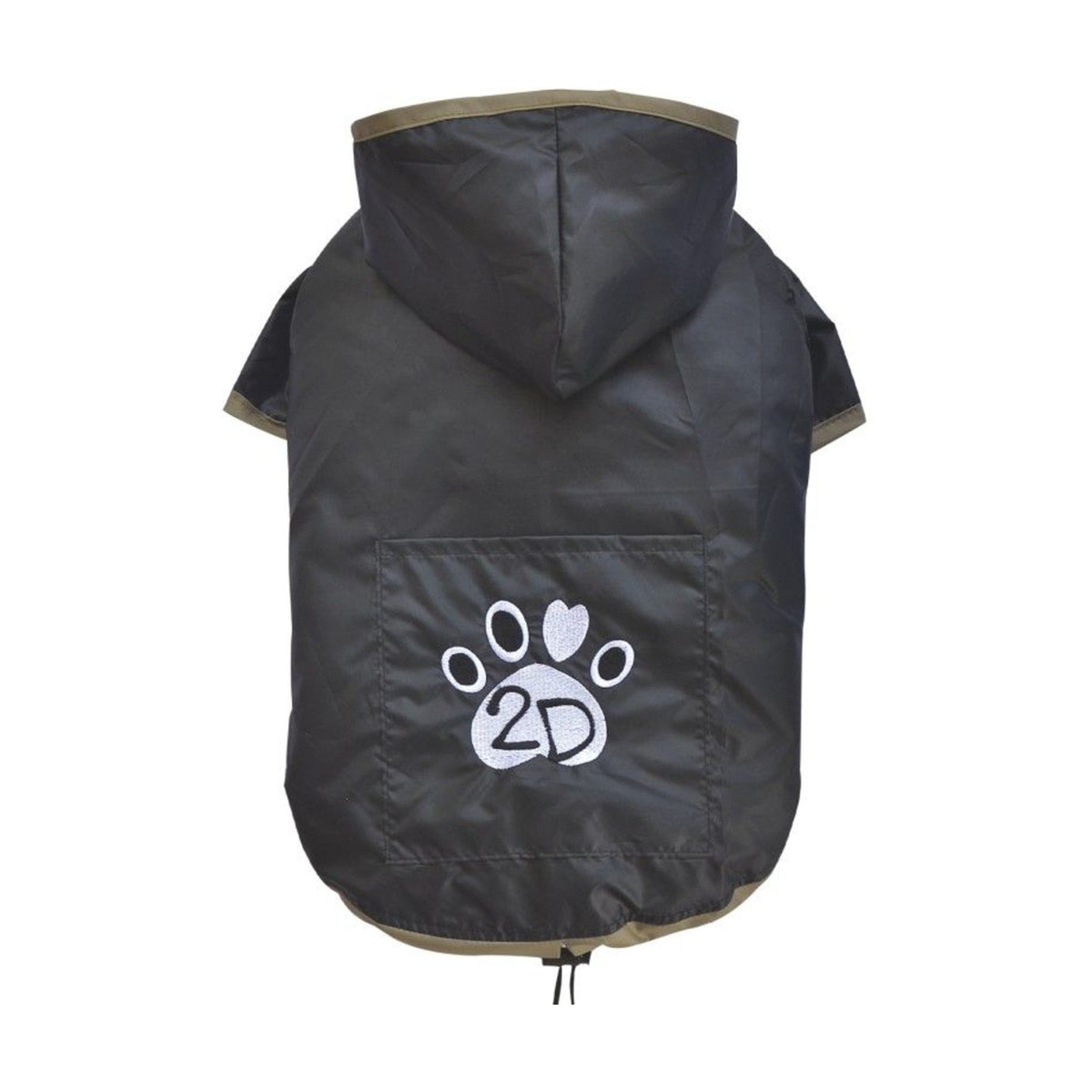 DOGGY DOLLY Imperméable à capuche – Imperméable déperlant pour petit chien – photo 1