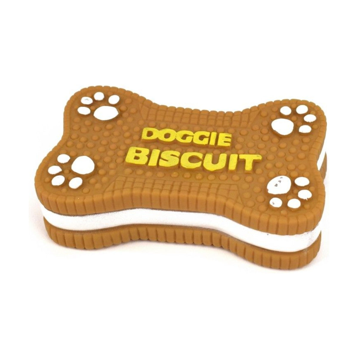 LEOPET Biscuit – Jouet en vinyle pour chien – photo 1