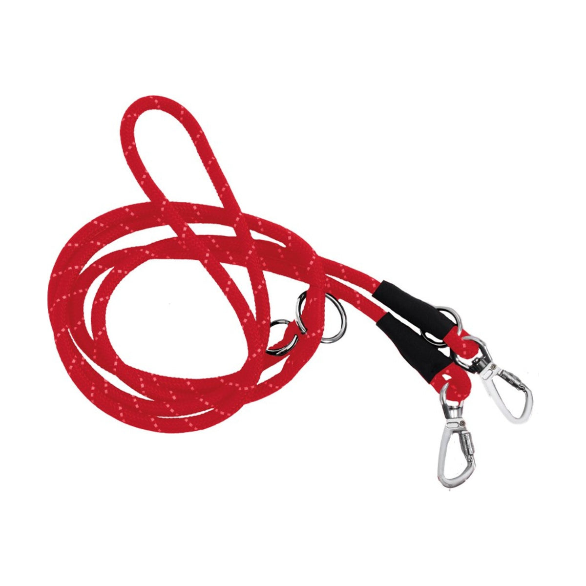 BOBBY Laisse 3 positions Sécu – Laisse nylon rond 190 cm pour chien – photo 2