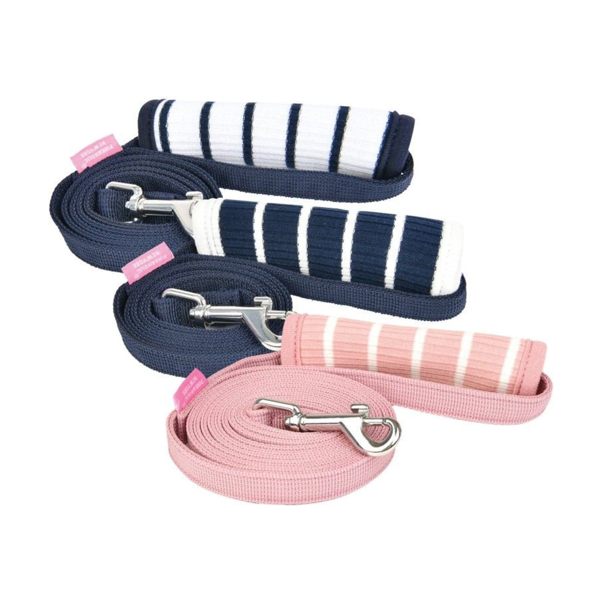 PINKAHOLIC Laisse Cordelia – Laisse doublée 2 m style marinière – photo 1