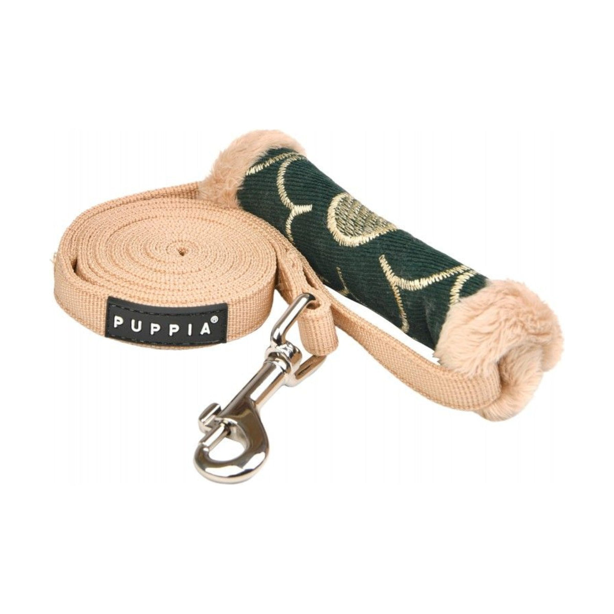 PUPPIA Laisse Florent orange – Laisse doublée 2 m pour chien – photo 4