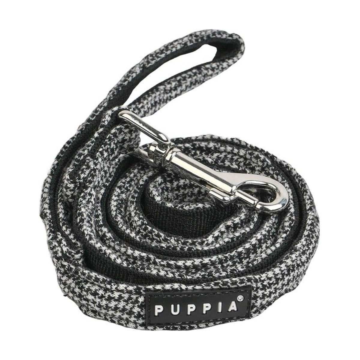 PUPPIA Laisse Gaspar – Laisse doublée pied-de-poule pour petit chien – photo 3