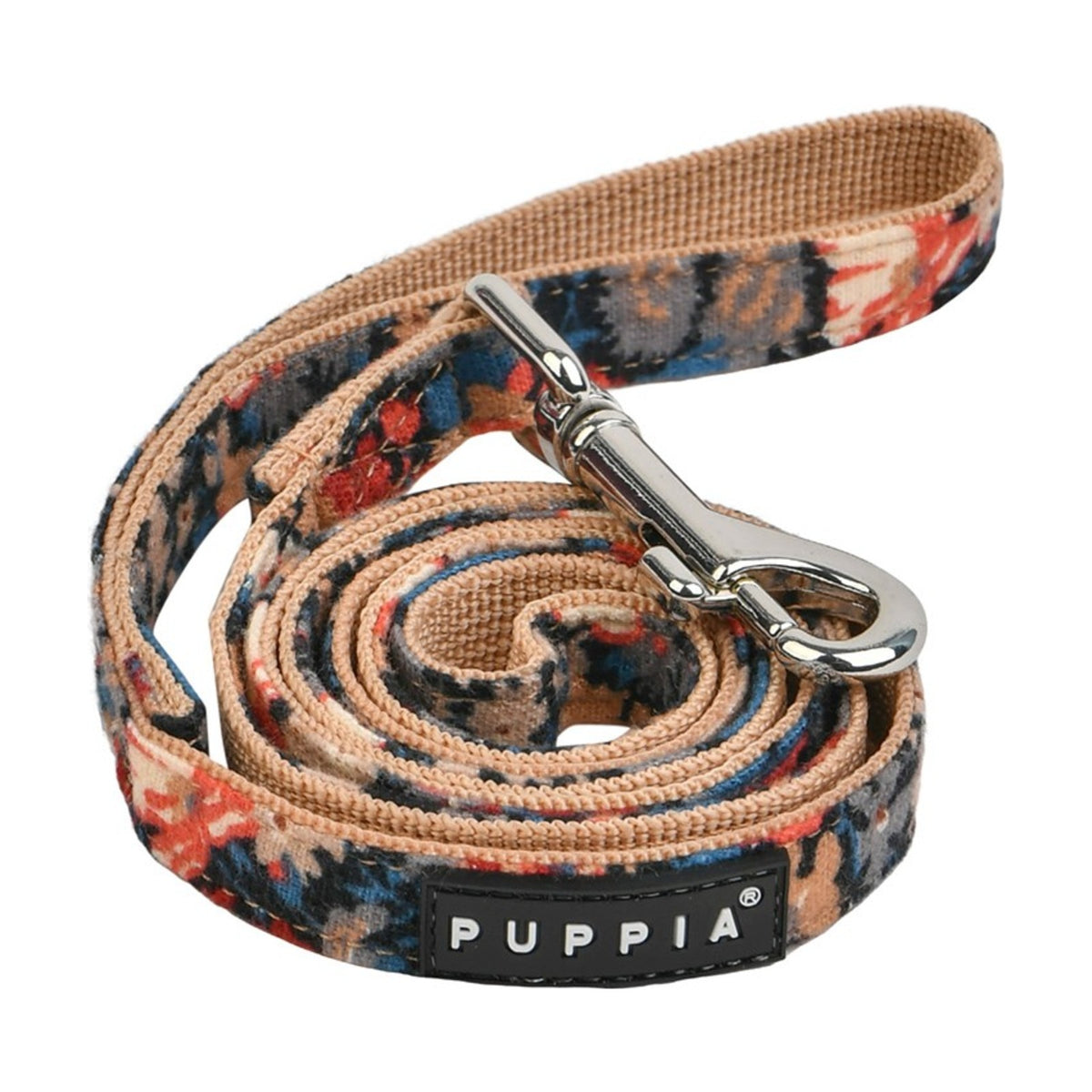 PUPPIA Laisse Gianni – Laisse doublée pour petit chien, beige – photo 1