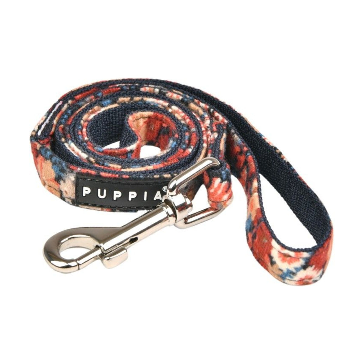 PUPPIA Laisse Gianni – Laisse doublée pour chien, bleu marine – photo 1