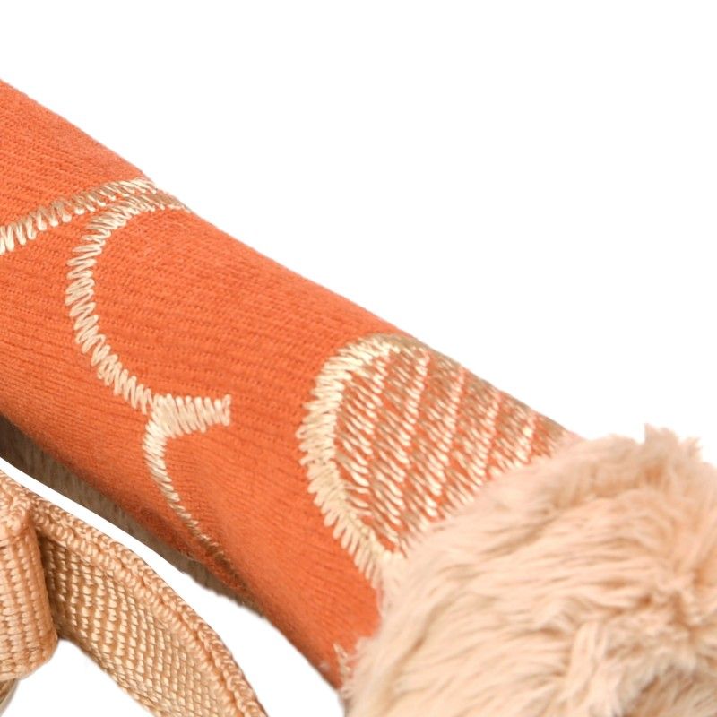 PUPPIA Laisse Florent orange – Laisse doublée 2 m pour chien – photo 3