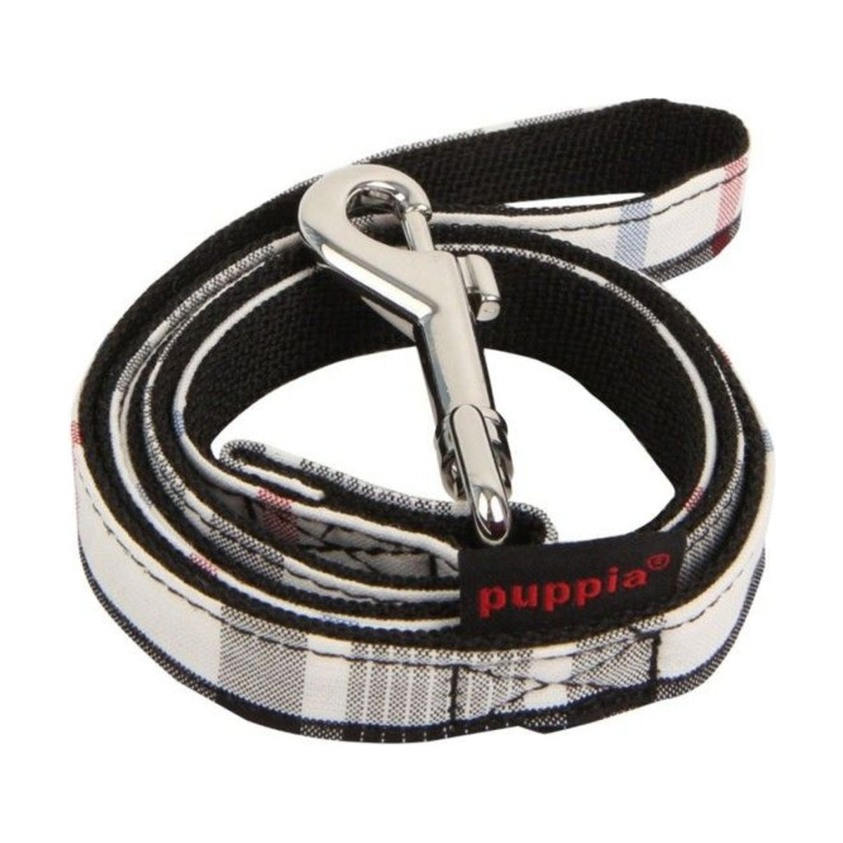 PUPPIA Laisse Junior – Laisse en nylon motif tartan pour chien – photo 3