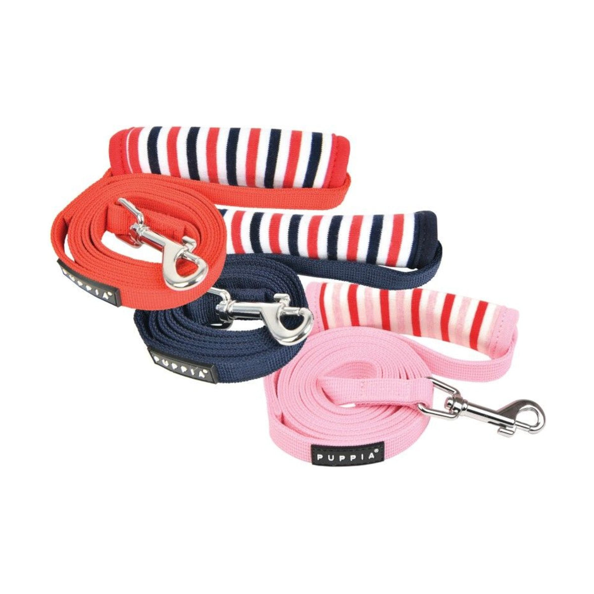 PUPPIA Laisse Seaman – Laisse rayée 2 m pour chien – photo 1