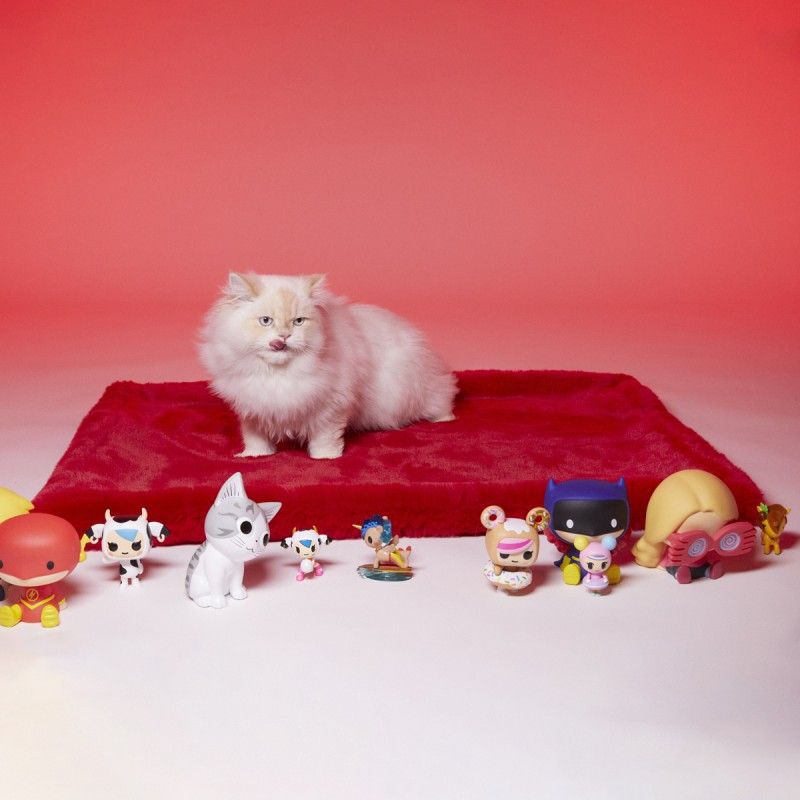 LE TAPIS ROUGE PARIS x tokidoki Tapis Time to Rock – Tapis pour chien et chat – photo 2
