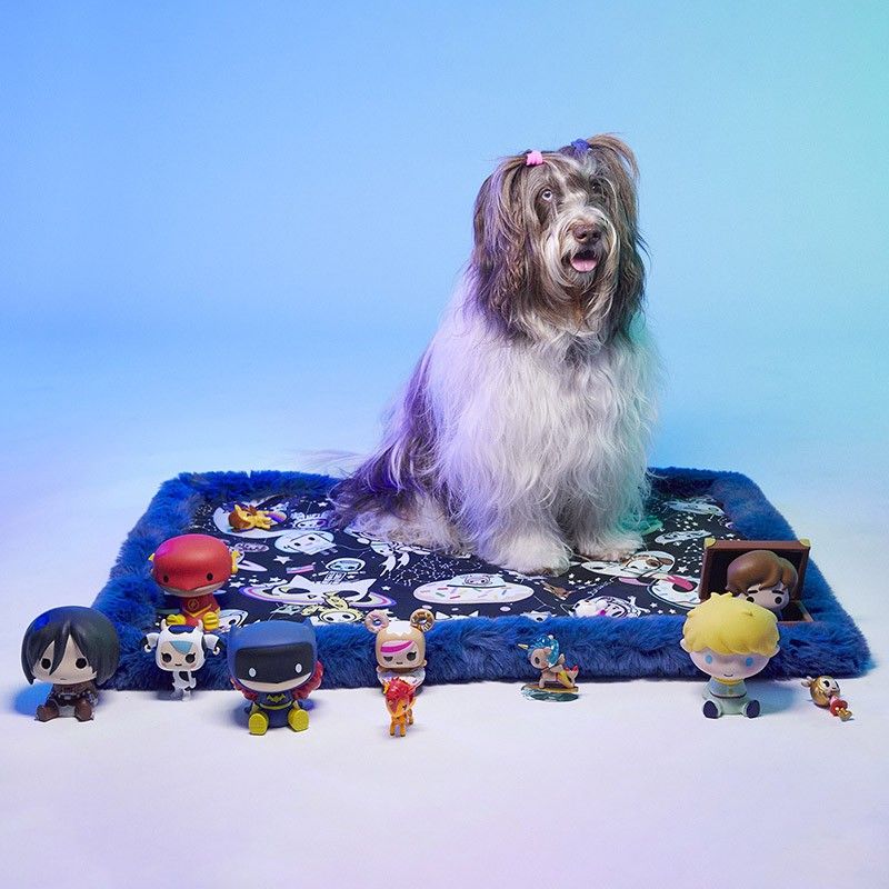 LE TAPIS ROUGE PARIS x tokidoki Tapis Space Dream – Tapis pour chien et chat – photo 1