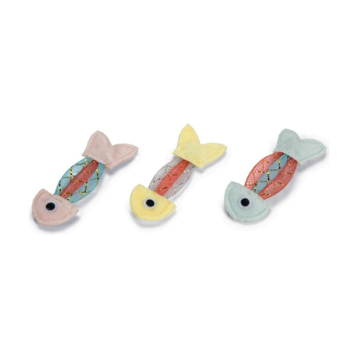 BEEZTEES Poissons en peluche – Lot de jouets pour chat – photo 1