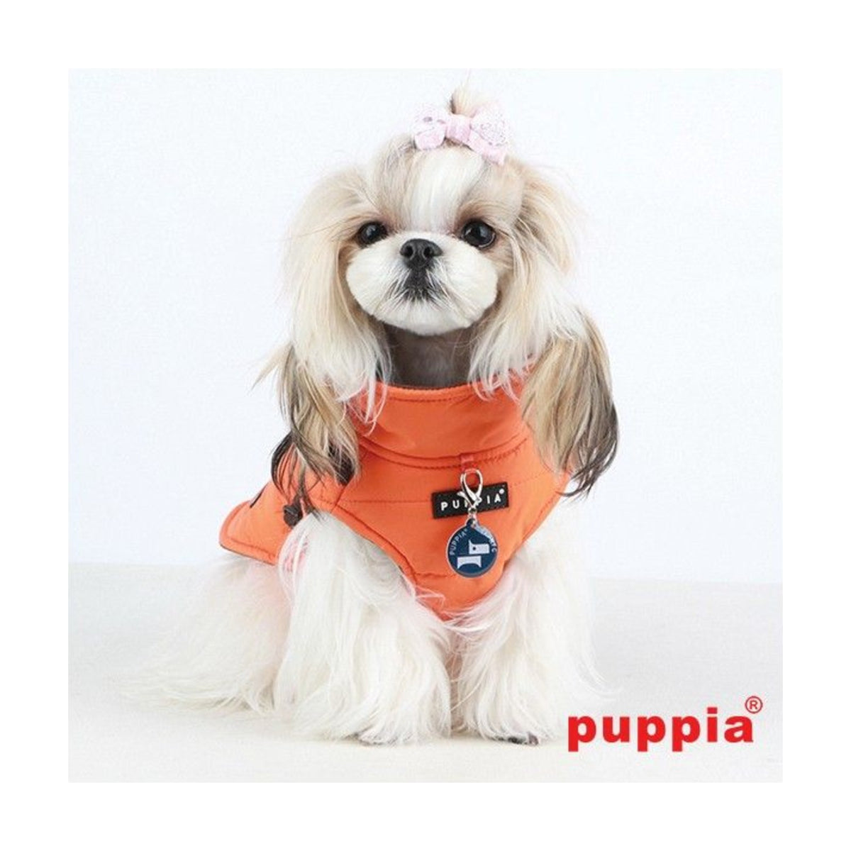 PUPPIA Manteau Mountaineer – Manteau polaire à harnais intégré pour chien, s - dos 17/19 cm, poitrail 32/34 cm, cou 22/23 cm, m - dos 24/26 cm, poitrail 38/42 cm, cou 25/27 cm ou l - dos 27/29 cm, poitrail 44/48 cm, cou 29/31 cm – photo 3