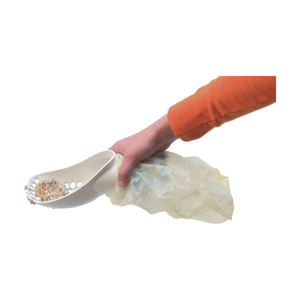 CAMON Pelle à litière avec 25 sachets – Pelle filtrante et sachets hygiéniques – photo 4