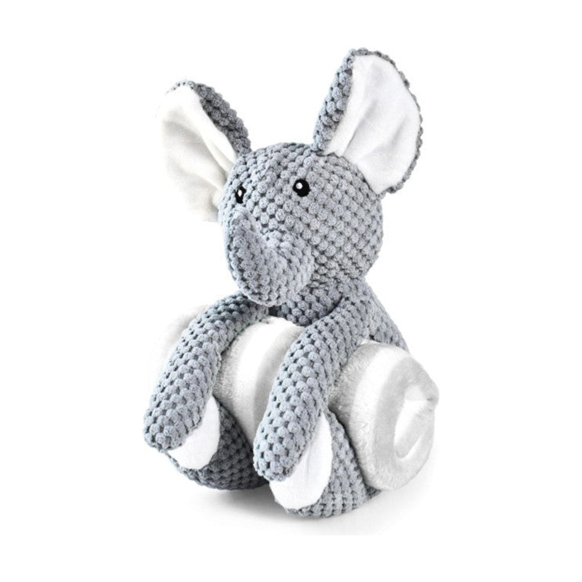 OHANA Peluche 2 en 1 avec plaid – Lapin ou éléphant pour chien – photo 2
