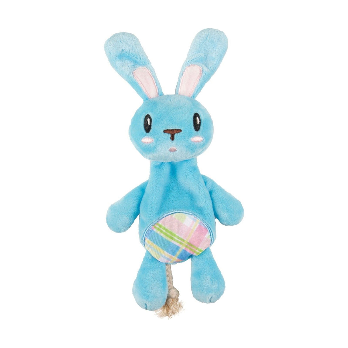Peluche chiot Ours ou Lapin avec corde – Jouet sonore pour chiot – photo 2