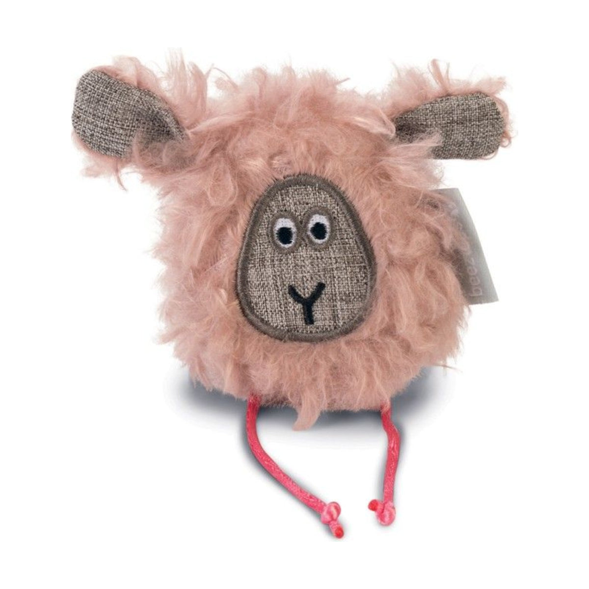 BEEZTEES Mouton Gaya – Peluche rose à l'herbe à chat – photo 1