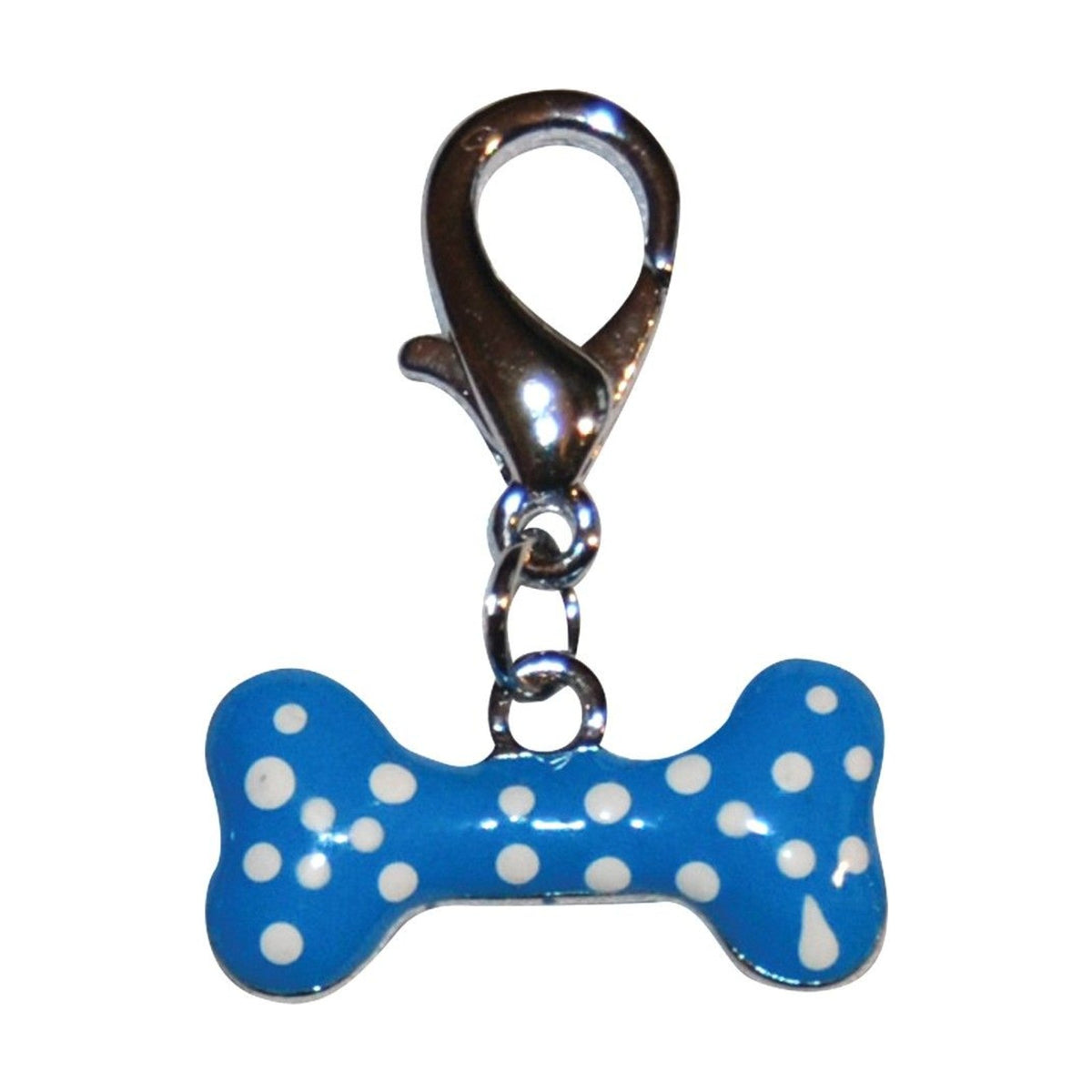 Pendentif os en émail à pois pour collier de chien et chat – photo 4