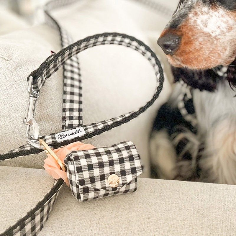 BANDIT Poo'chette Veni Vidi Vichy – Distributeur de sacs à crottes vichy – photo 1