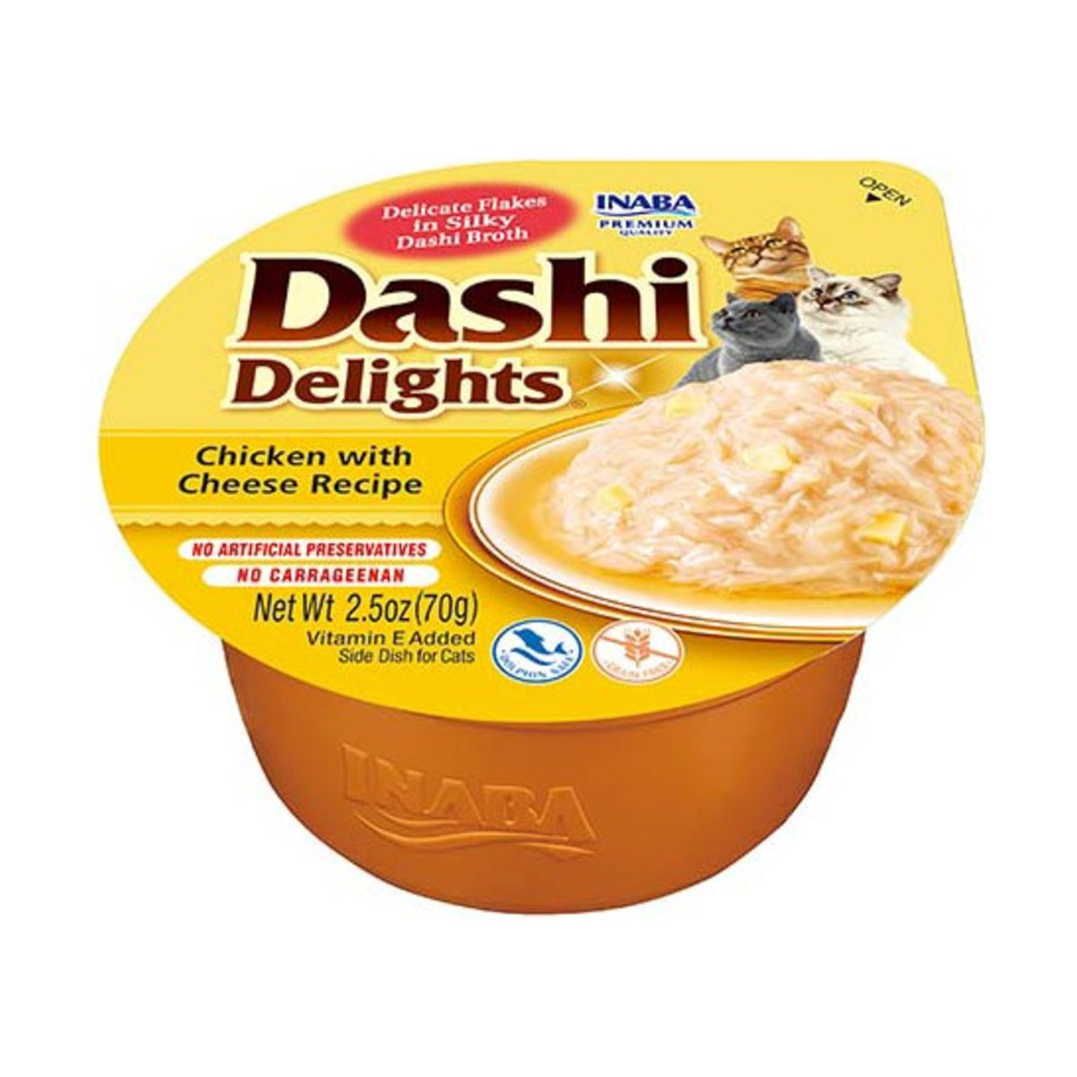 INABA Dashi Delights – Pot pour chat, poulet effiloché en bouillon (70 g) – photo 6