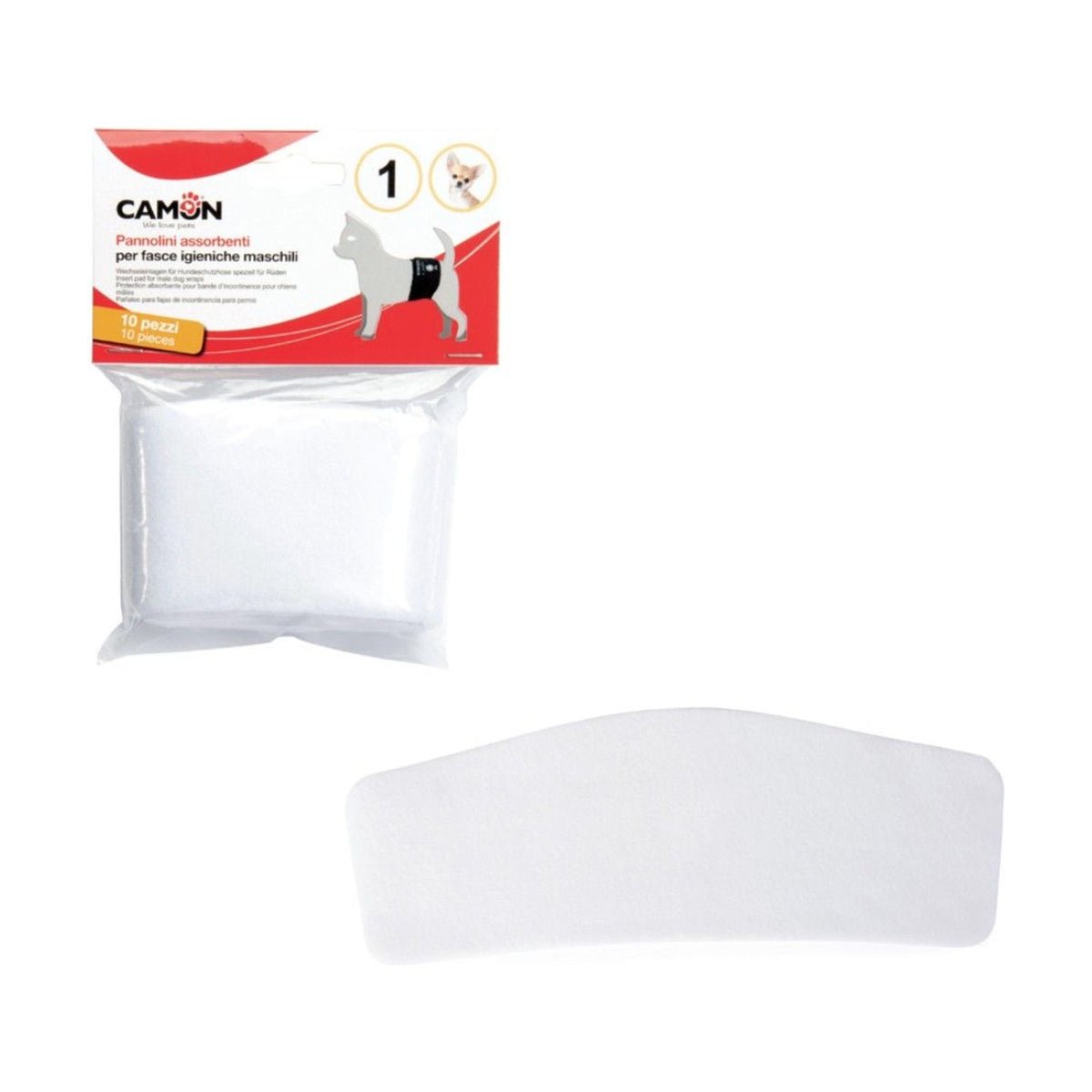 Protections absorbantes pour bande d’incontinence