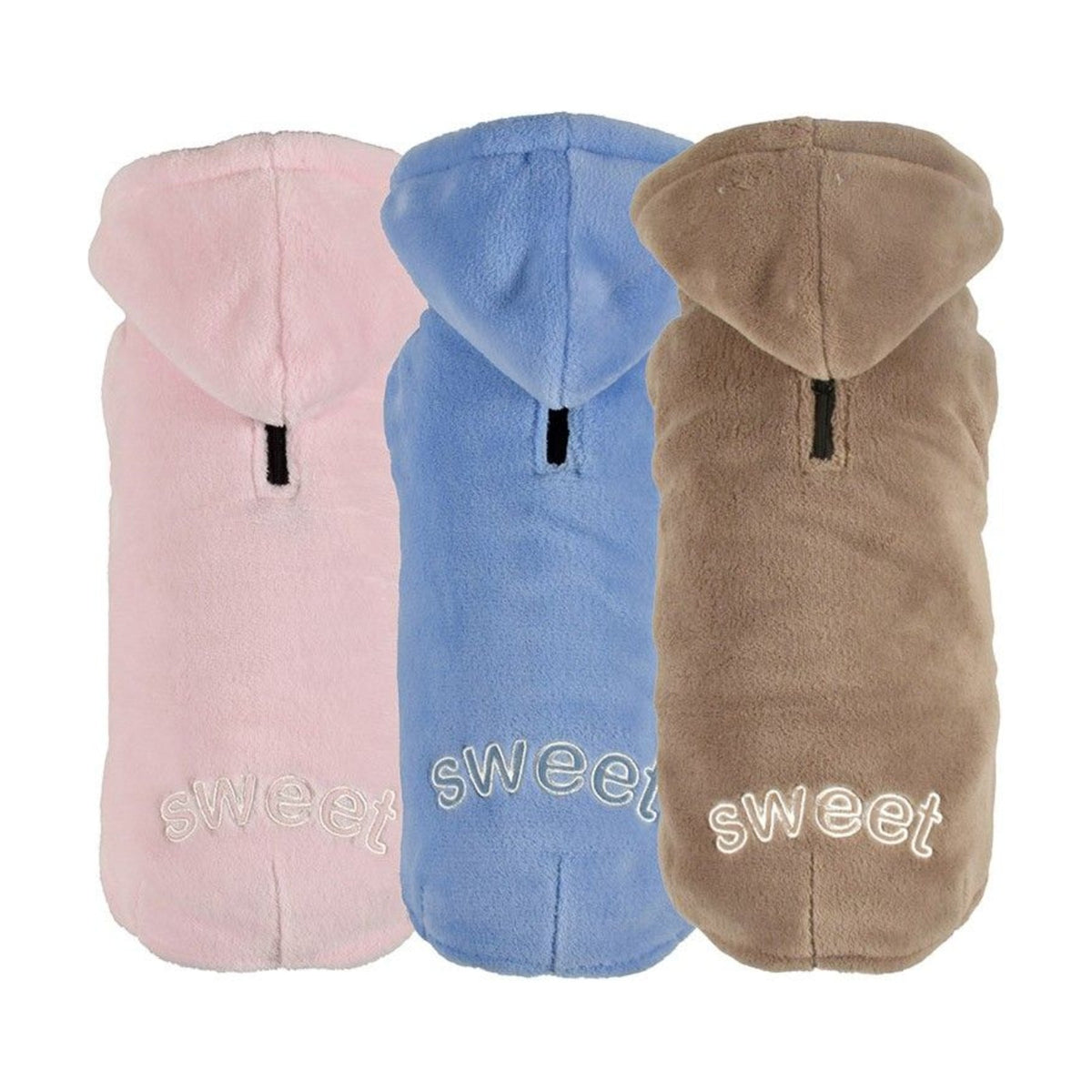 BOBBY Pull Sweet – Sweat polaire double épaisseur à capuche pour chien – photo 1