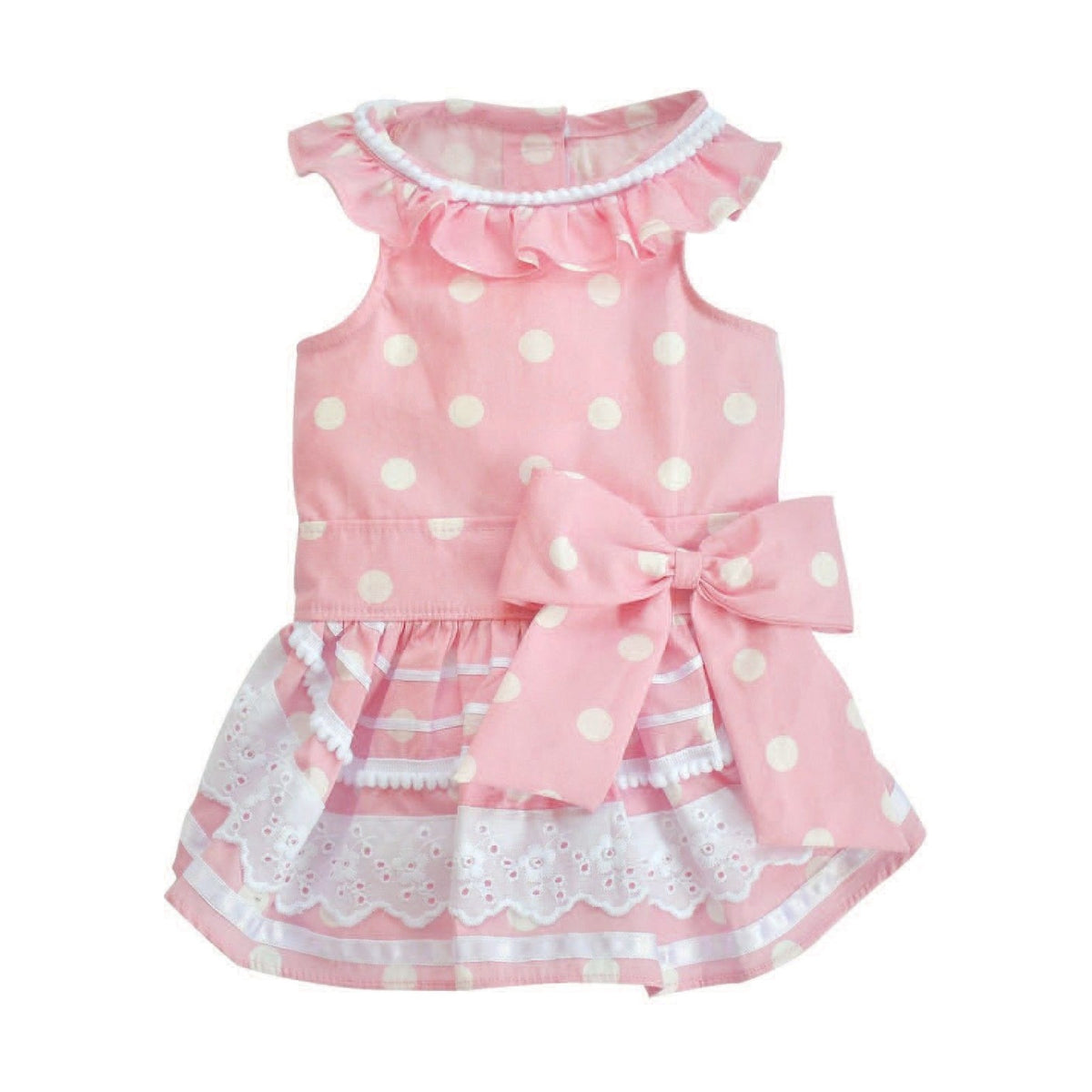 Robe débardeur rose poudré