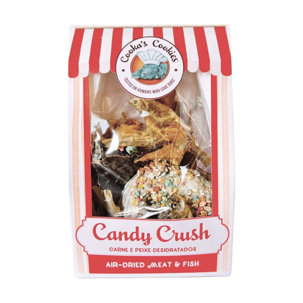 COOKA'S COOKIES Pack Candy Crush – Friandises séchées pour chien 180 g – photo 1