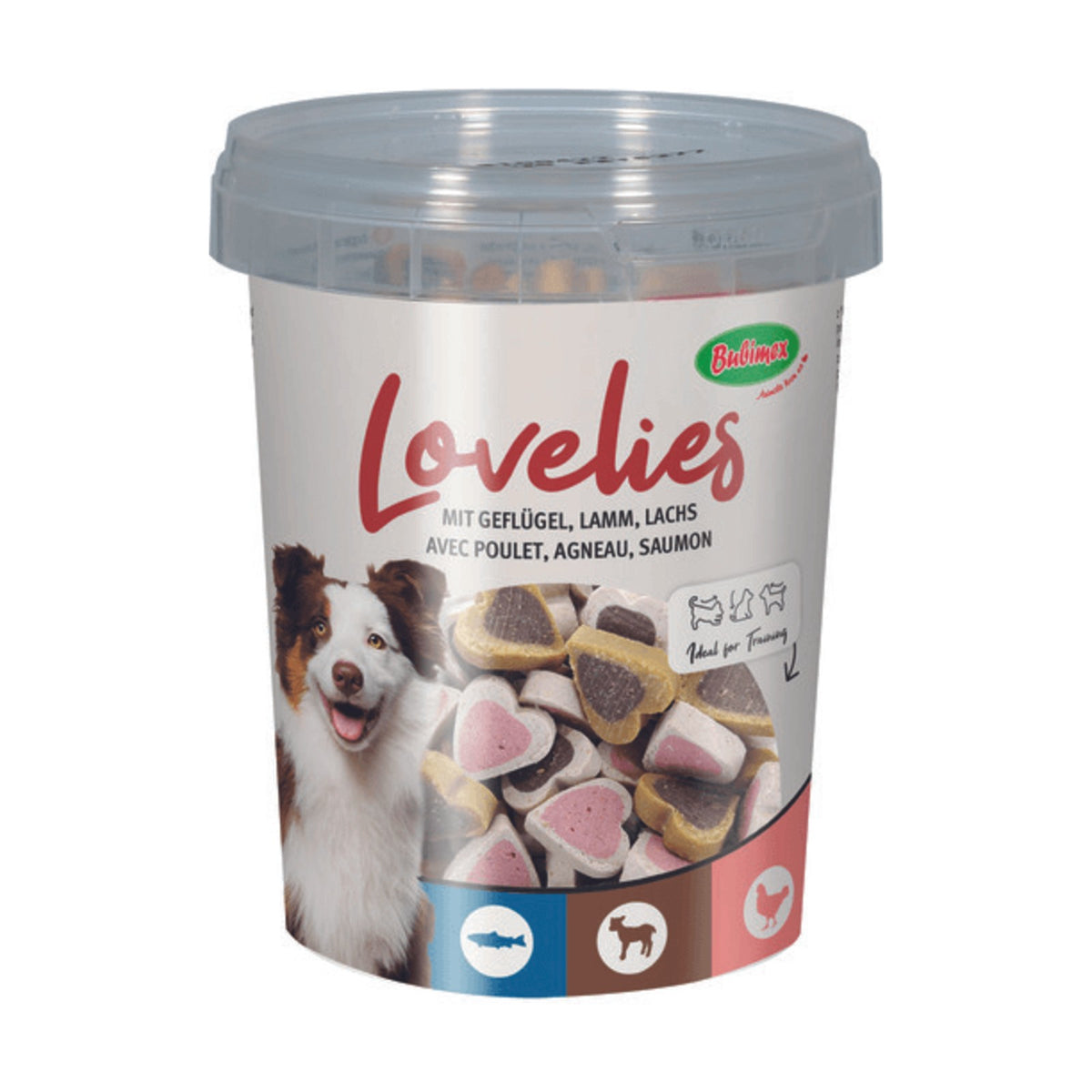 BUBIMEX Bubi Snack Brownies – Friandises semi-humides pour chien poulet 300 g – photo 2