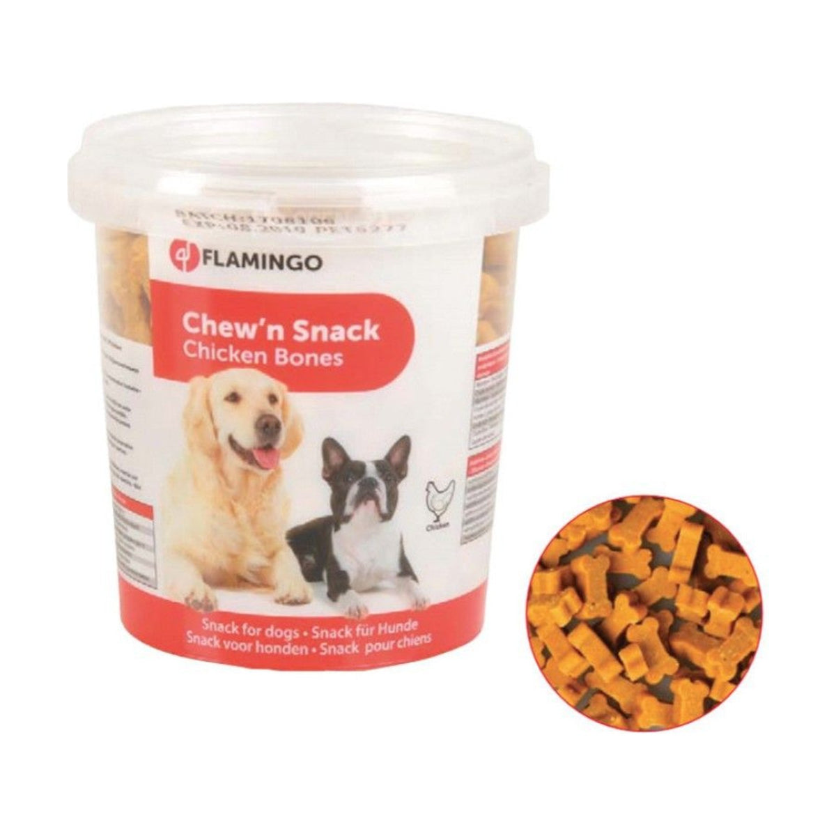 Seau de biscuits poulet DELISNACKS