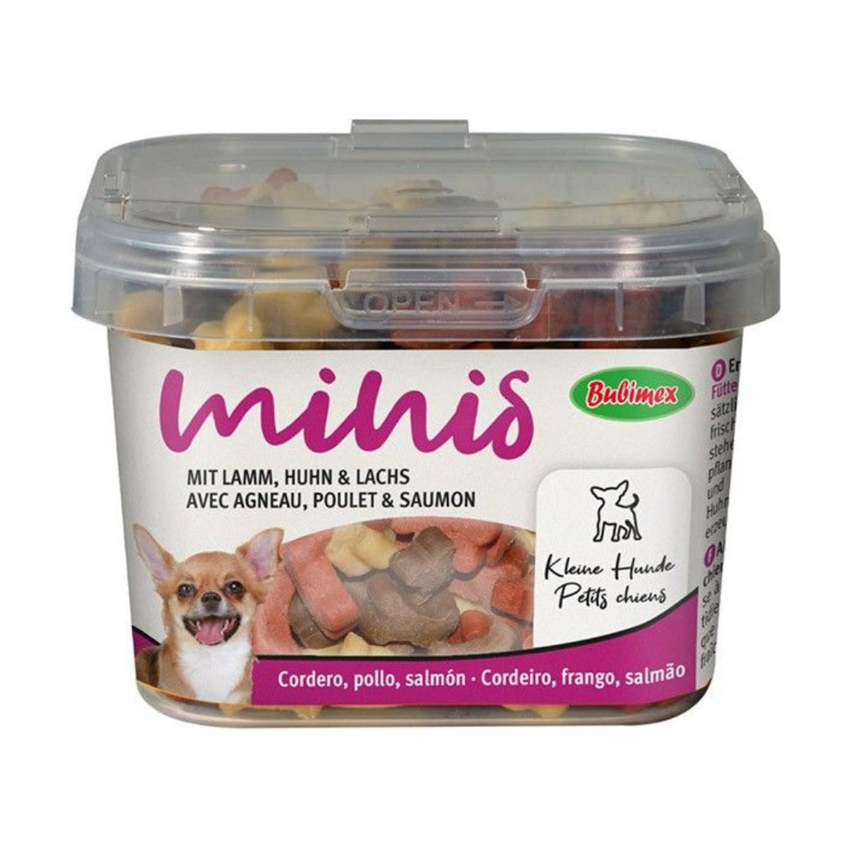 BUBIMEX Bubi Snack Mixies – Seau de friandises semi-humides pour chien 500 g – photo 4