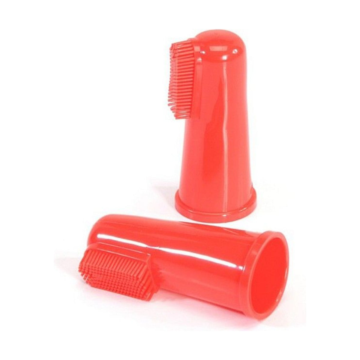 Beeztees Brosses à dents doigtier – Lot de 2 pour chien et chat – photo 1