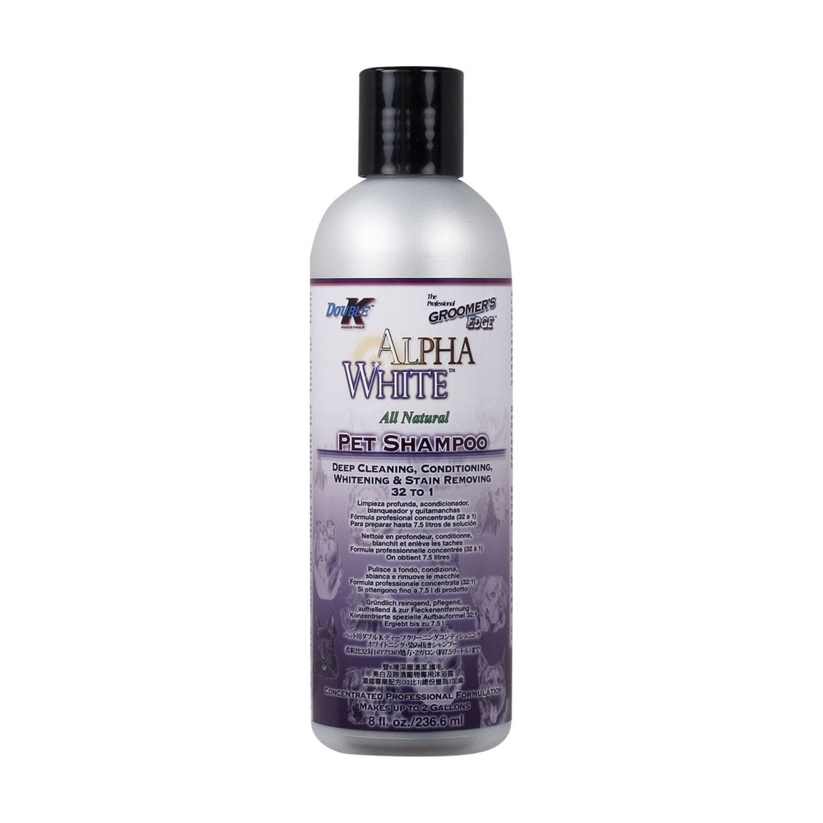 Shampoing ALPHA WHITE Groomer's Edge Double K