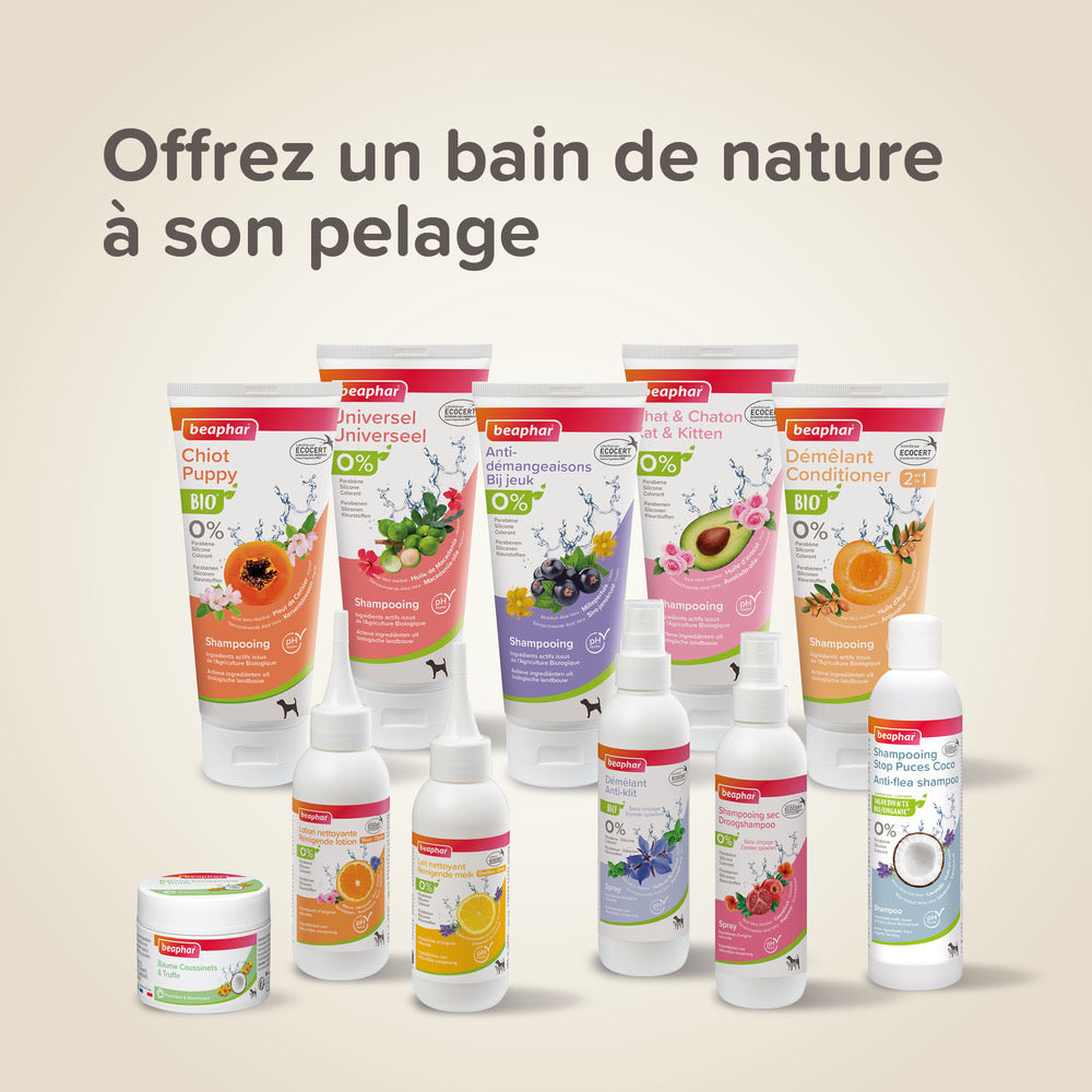 Beaphar Shampoing Anti-démangeaisons Bio – Shampoing peaux sensibles pour chien – photo 5