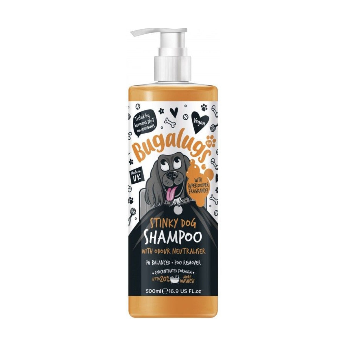 BUGALUGS Stinky Dog – Shampoing anti-odeurs pour chien – photo 2