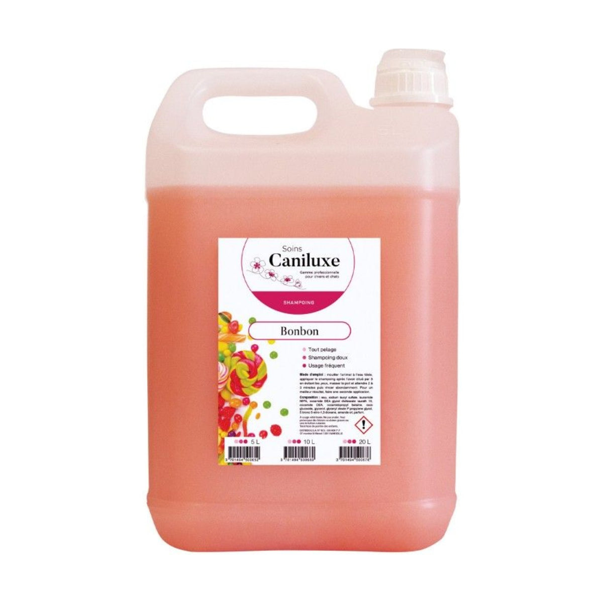 CANILUXE Bonbon – Shampoing doux parfumé pour chien et chat – photo 3