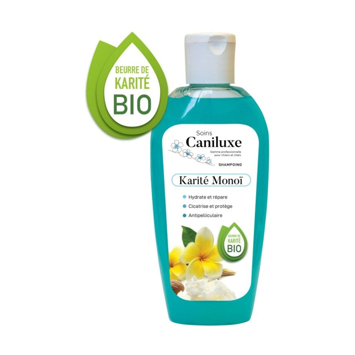 CANILUXE Karité Monoï – Shampoing pour chien et chat au poil sec – photo 1