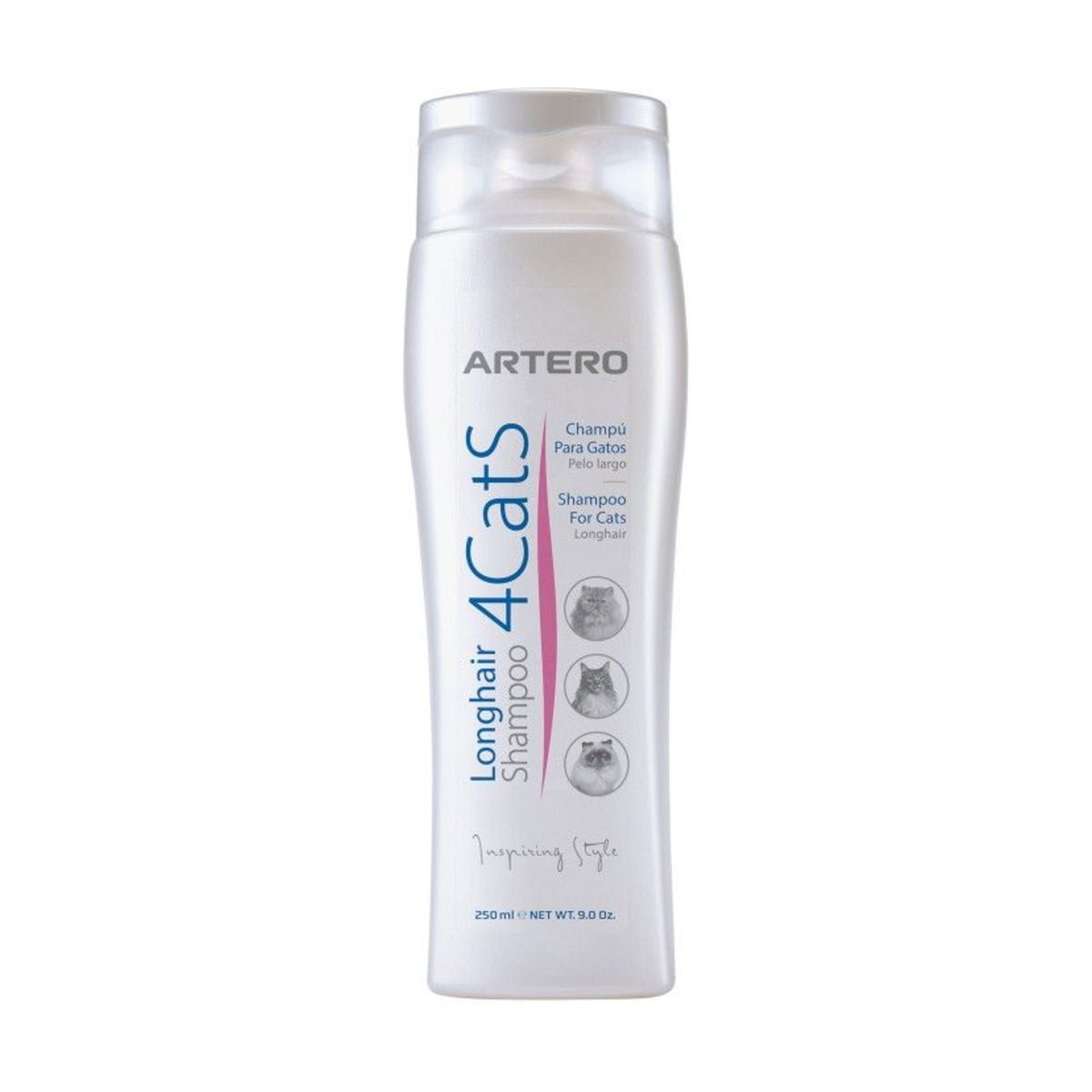 ARTERO 4Cats Longhair – Shampoing pour chat à poils longs – photo 1