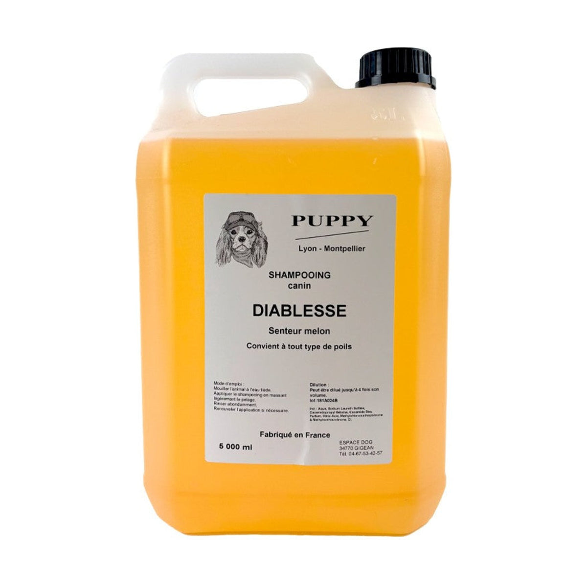 PUPPY Diablesse – Shampoing doux pour chien et chat senteur melon – photo 1