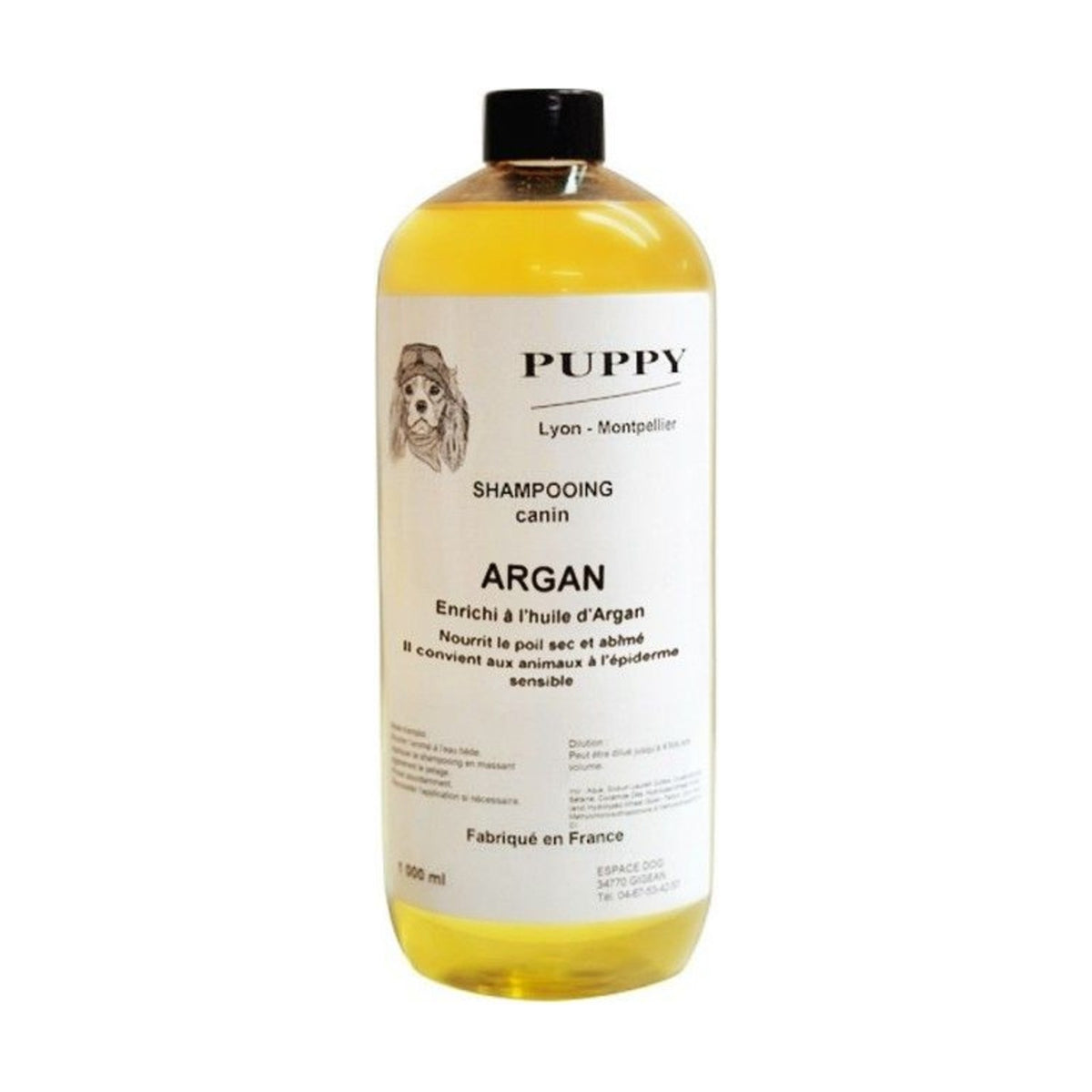 PUPPY Argan – Shampoing nourrissant pour chien et chat à l'huile d'argan – photo 2