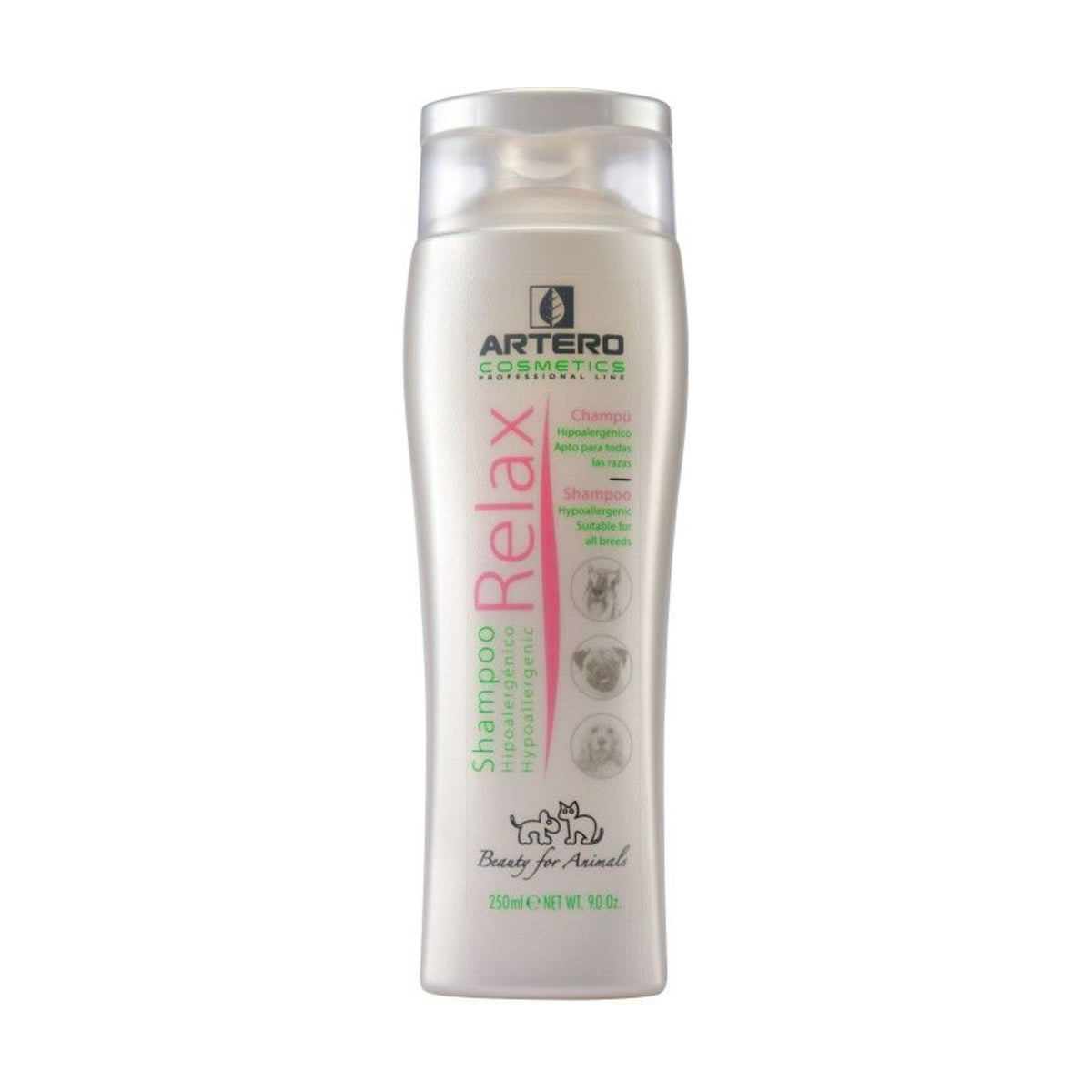 ARTERO Relax – Shampoing hypoallergénique peaux sensibles chien et chat – photo 1