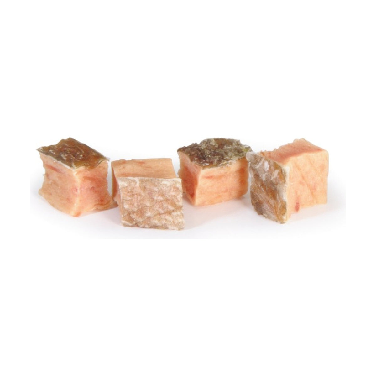 CAMON Cubes de saumon – Friandises pour chien saumon, peau de morue et poulet 80 g – photo 2
