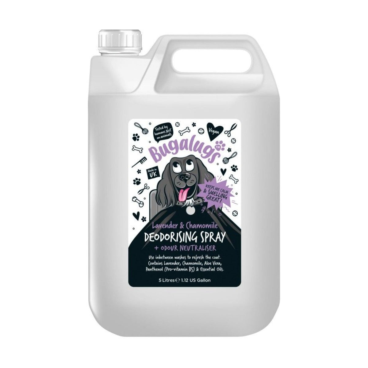 BUGALUGS Lavande & Camomille – Spray déodorant apaisant pour chien – photo 2