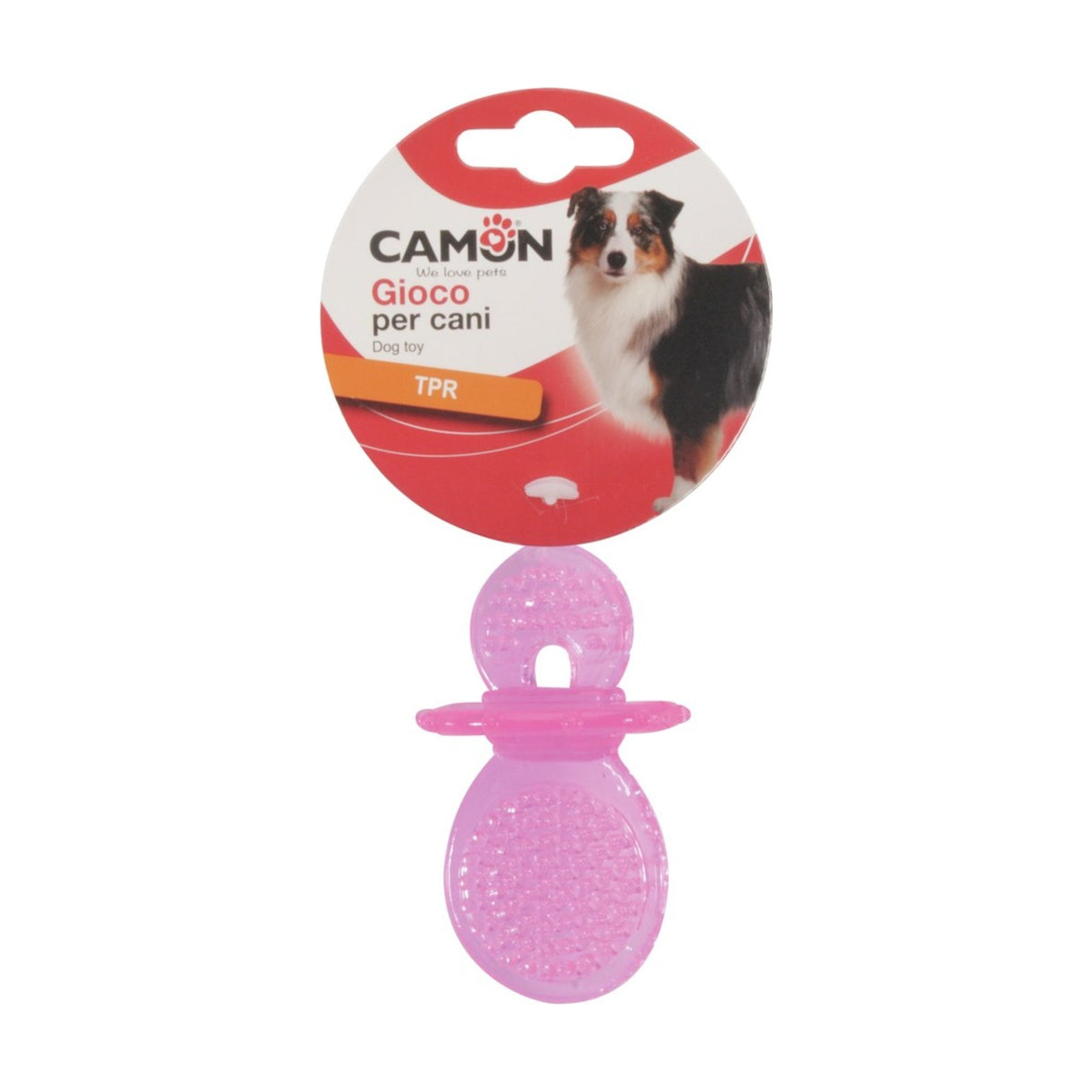 CAMON Sucette – Jouet à mâcher en TPR pour chien – photo 2