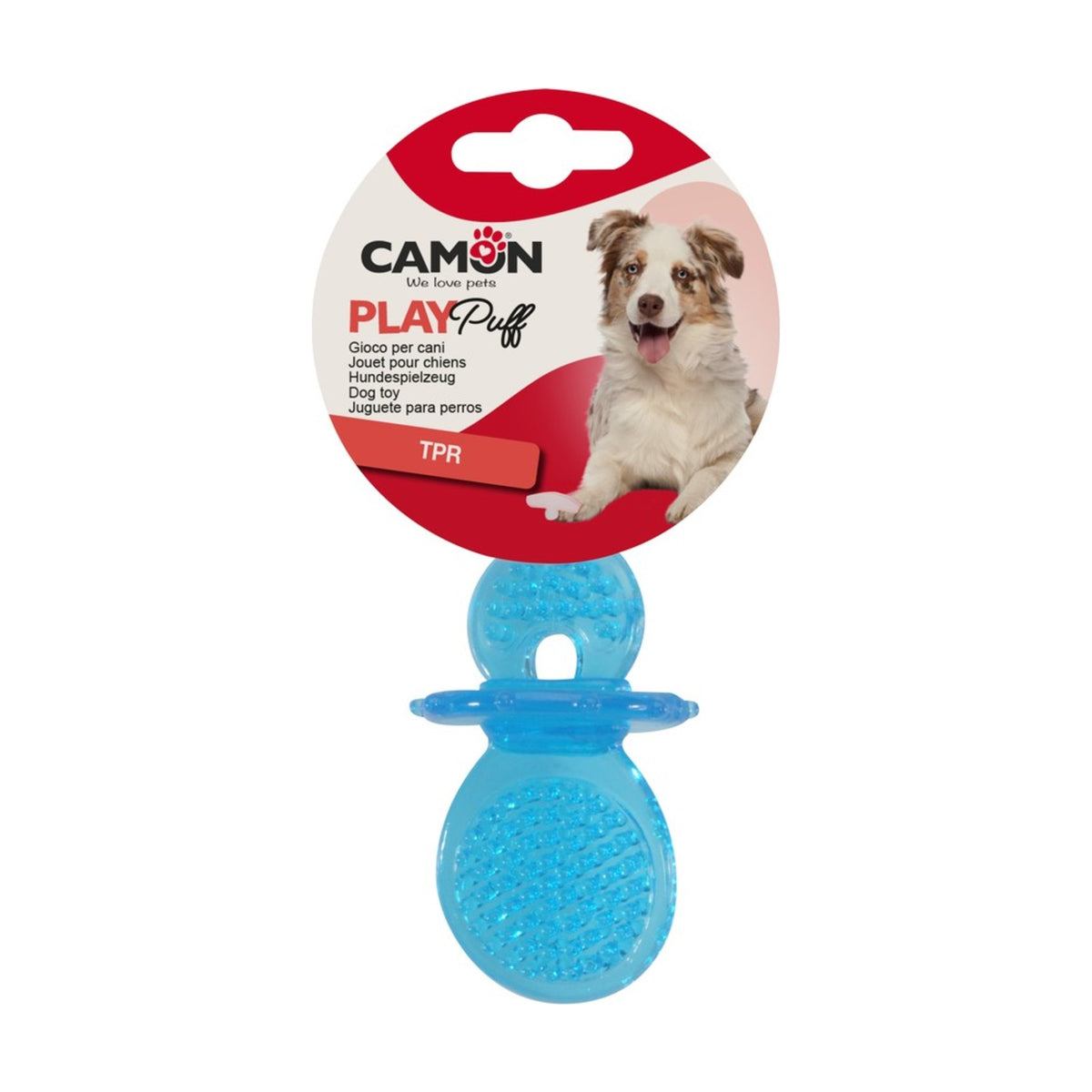 CAMON Sucette – Jouet à mâcher en TPR pour chien – photo 4