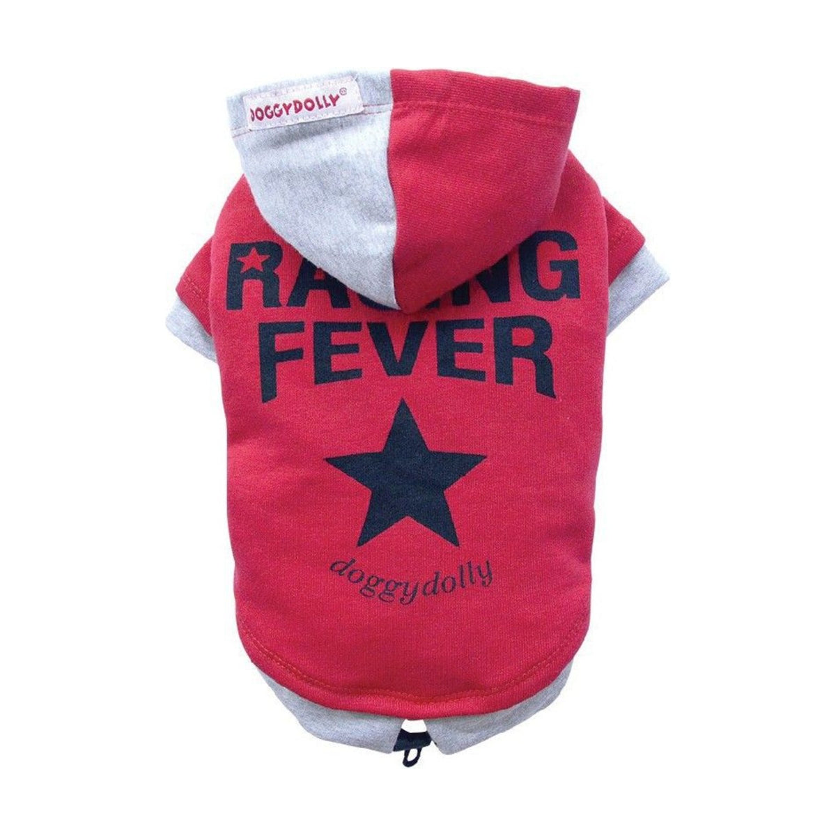 T-Shirt rouge à capuche Racing Fever