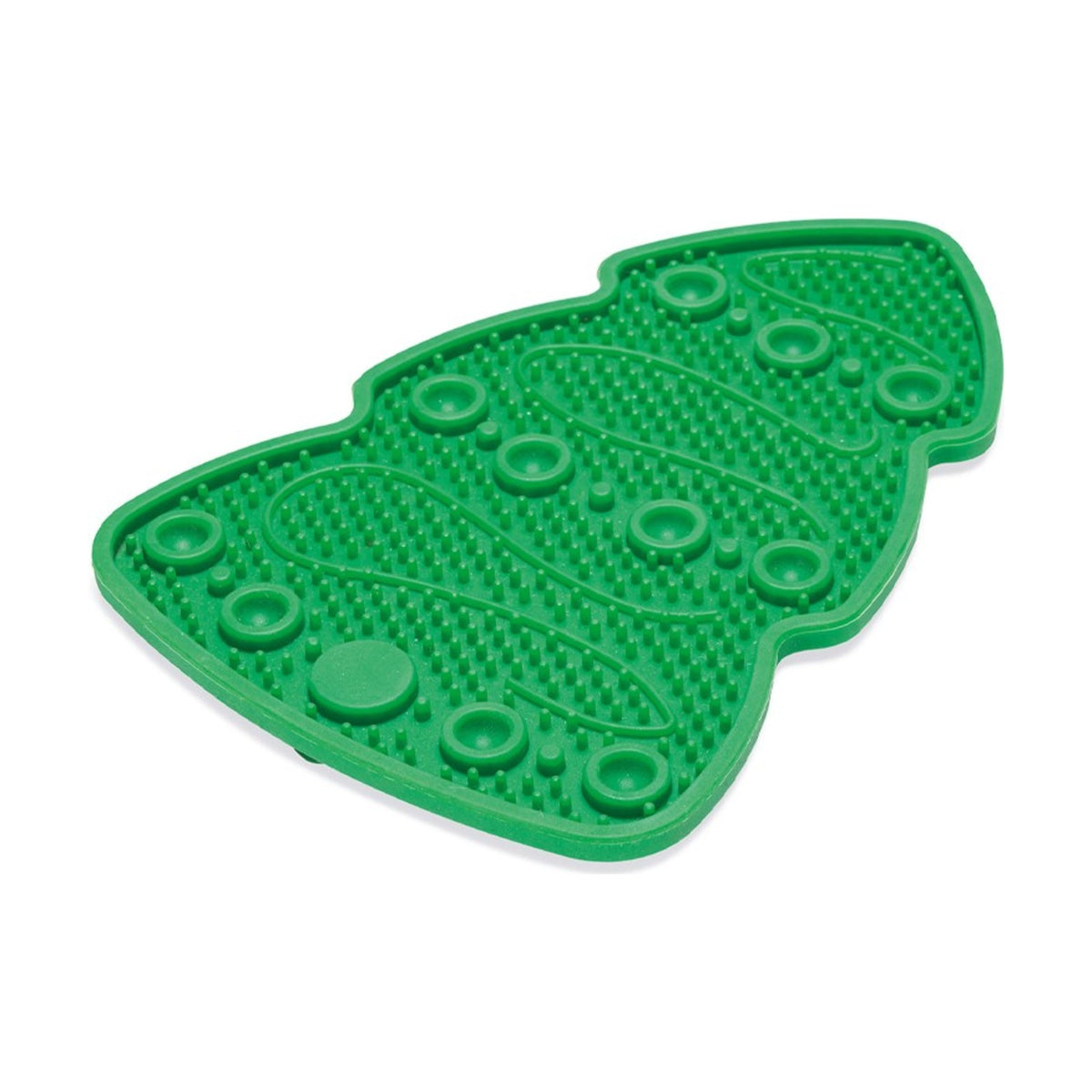 BUBIMEX Tapis à lécher Sapin – Tapis en silicone à ventouses pour chien et chat – photo 1